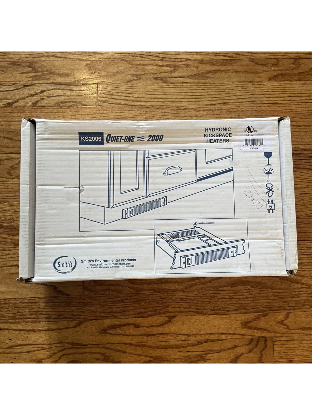 Quiet-One KS2006 Kickspace Heater 2000 - Brand New